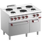 Fornuis + Oven | OPTIMA 700 | Elektrisch | 6 Kookpunten, Verzenden, Nieuw in verpakking