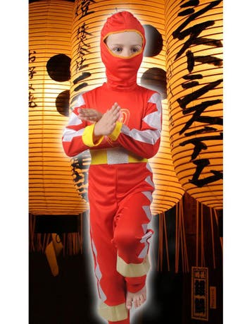 Ninja jongen rood, Ophalen of Verzenden