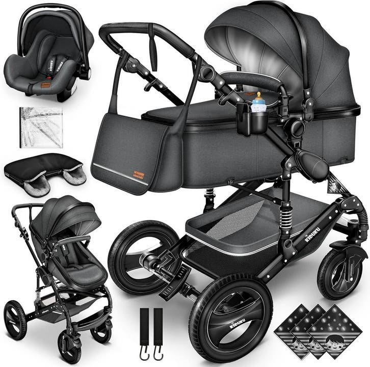 Kinderwagen 3 in 1 - Buggy - Wandelwagen - Kinderbuggy - Ant, Kinderen en Baby's, Kinderwagens en Combinaties, Nieuw, Verzenden