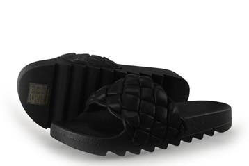 Colors of California Slippers in maat 41 Zwart, Slippers, Verzenden, Zwart, Zo goed als nieuw