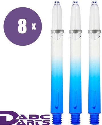 ABC Darts – Vision Edge Blauw - 8 sets (Dart Shafts), Sport en Fitness, Ophalen of Verzenden, Nieuw, Shafts