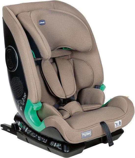 Autostoel I-Size Myseat I-Size Taupe Chicco (Autostoeltjes), Kinderen en Baby's, Autostoeltjes, Nieuw, Verzenden