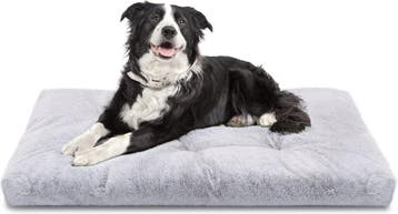 Hondenmand - Hondenkussen - Hondenbed - Grijs - 95x60 cm - N, Verzenden, Nieuw