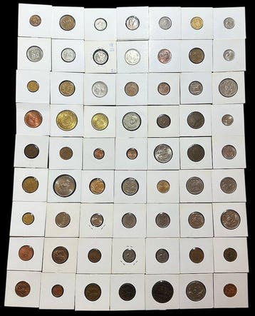 Zuid-Afrika. 63 Coins | Kingdoms, Commonwealth, Republic,
