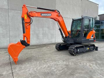 Online veiling - Doosan - 2019 - DX55-9CN -, Ophalen