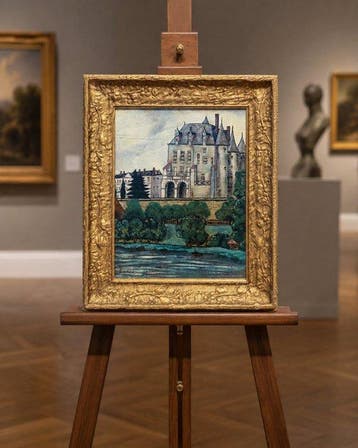 École française (c.1950) - NO RESERVE - Le Château Raoul à