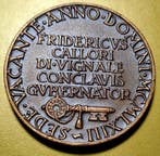 Vaticaan. Lotto 5 Medaglie in Bronzo vari anni (Zonder, Timbres & Monnaies