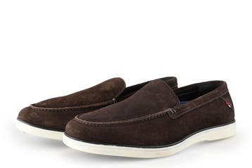 Memphis One Loafers in maat 42 Bruin, Kleding | Heren, Loafers, Bruin, Verzenden, Zo goed als nieuw