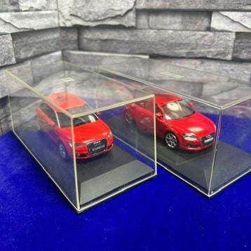 Schuco, Kyosho 1:43 - Modelauto - Audi TT Coupé + Audi A1