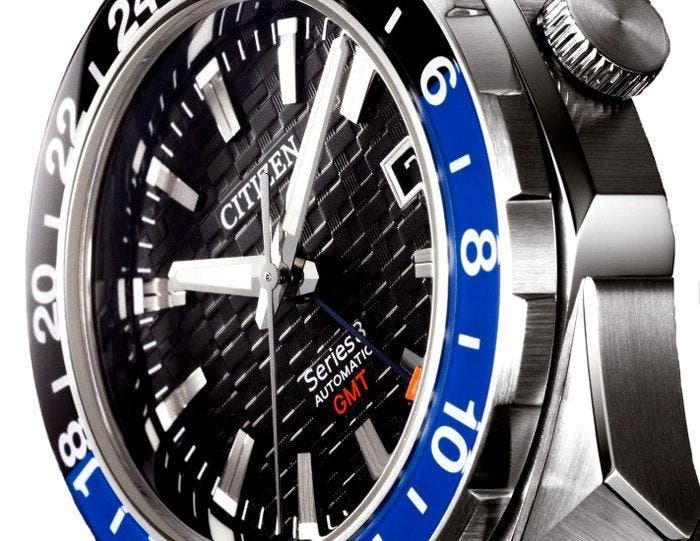 Citizen - BATMAN BEZEL Collection 880 Serie 8 GMT Automatico, Bijoux, Sacs & Beauté, Montres | Hommes