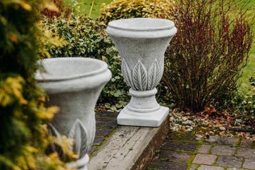 Bloempot (2) - Beton - 60 cm