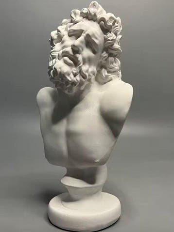 Beeldje - Statuetta Laoconte mitologia grego romana handmade