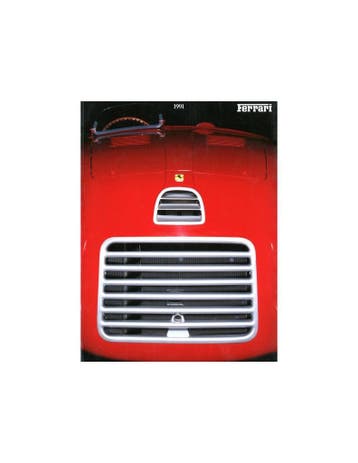 1991 FERRARI JAARBOEK ENGELS 696/91, Ophalen of Verzenden