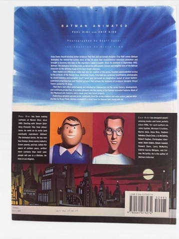 Paul Dini/Chip Kidd - Batman Animated – Bruce Timm – Rare, CD & DVD, DVD | Films d'animation & Dessins animés