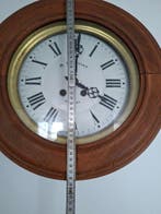 Horloge murale - Style antique Bois - 1910-1920 - Horloge, Antiquités & Art, Antiquités | Horloges