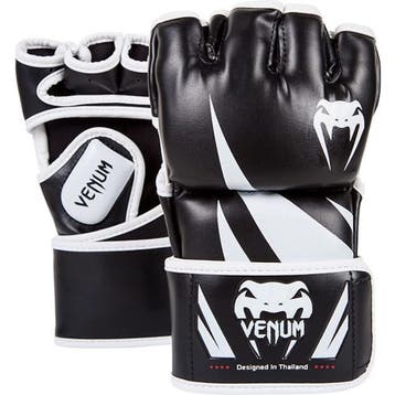 Venum Challenger MMA Handschoenen Zwart Wit, Sports & Fitness, Verzenden, Vechtsportbescherming