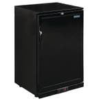 Polar G-serie 900mm barkoeling enkele deur 138L zwart, Verzenden