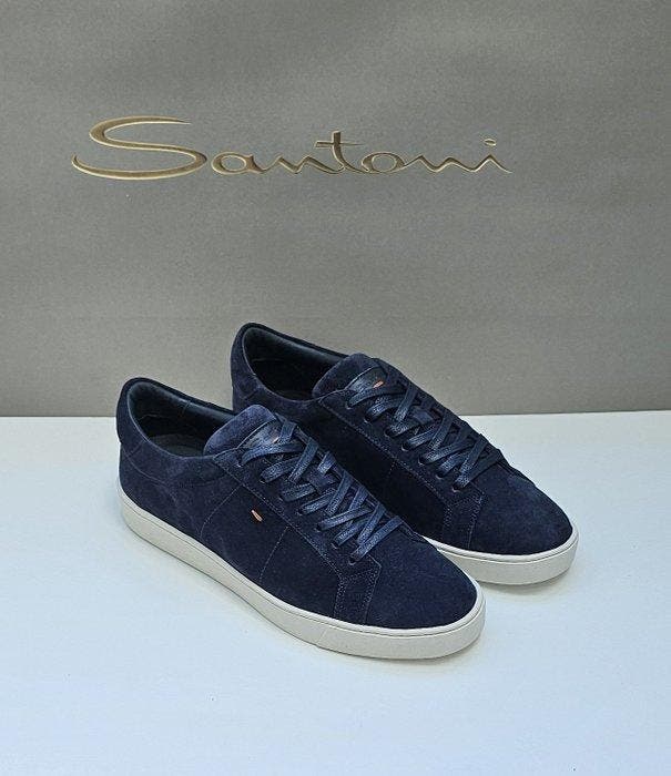 Santoni - Sneakers - Maat: EU 43, EU 43.5 - Nieuw met tags, Vêtements | Hommes, Chaussures