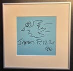 James Rizzi (1950-2011) - Rizzi Bird, original drawing, 1996