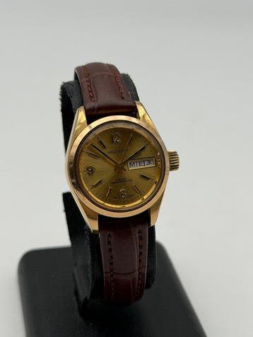 viccanta - day date automatic swiss made champagne - Sans, Nieuw