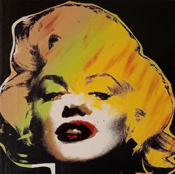 Steve Kaufman (SAK) - Marylin Monroe