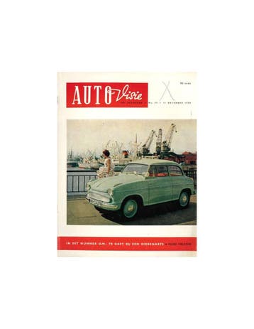 1959 AUTOVISIE MAGAZINE 25 NEDERLANDS, Ophalen of Verzenden, Nieuw