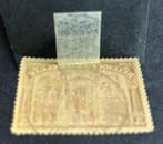 Belgique 1918 - Rode Kruis avec impression rouge : la, Gestempeld