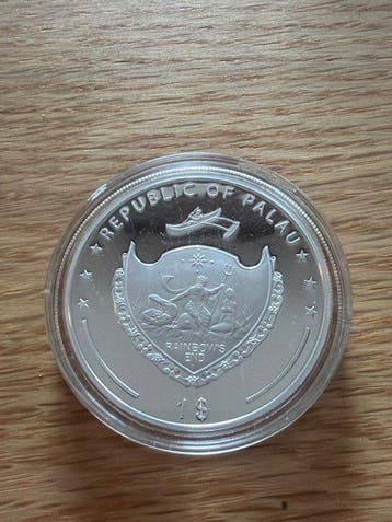 Palaos. 1 Dollar 2009, Hanging Gardens of Babylon (Sans prix