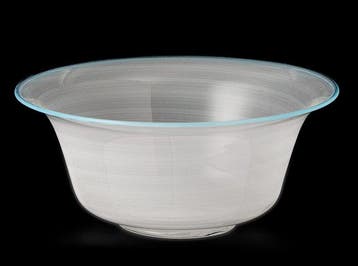 Barovier & Toso - Murano 1980 - Bokaal - Glas met halve