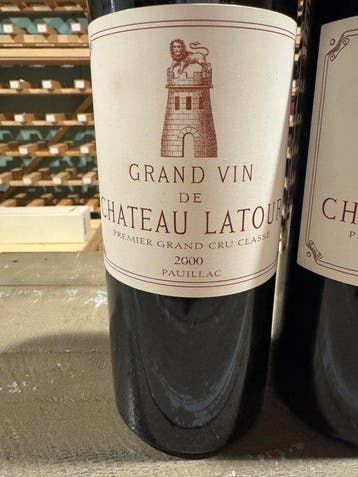 2000 Château Latour - Pauillac 1er Grand Cru Classé - 2, Verzamelen, Wijnen, Nieuw
