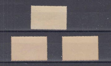 Belgique 1934 - chemin de fer - OBP : TR 175/177, Gestempeld