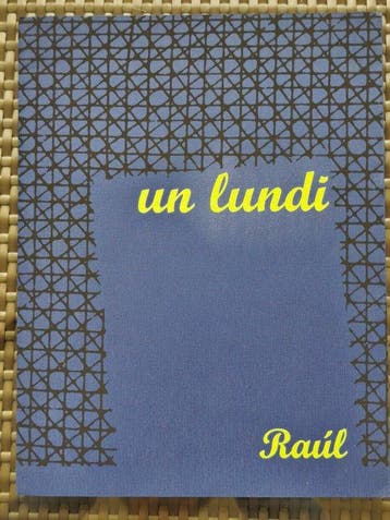 Un lundi + dédicace - B - 1 Album - Beperkte oplage - 1999, Boeken, Stripverhalen, Nieuw