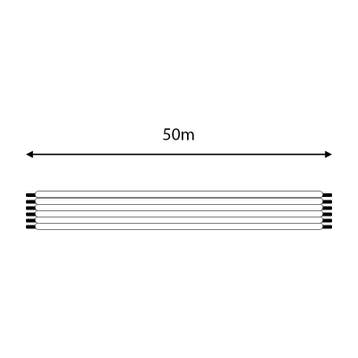 6-aderige - kabel - | - 24awg - | - 50m, Verzenden, Nieuw