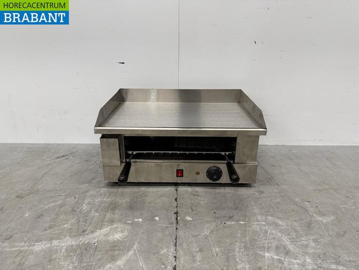 HCB plancha en acier inoxydable plancha avec grille, Zakelijke goederen, Horeca | Overige, Verzenden
