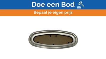 Bieden: Oval aluminium opening porthole PX55 419 x 162 MM, Ophalen of Verzenden, Nieuw
