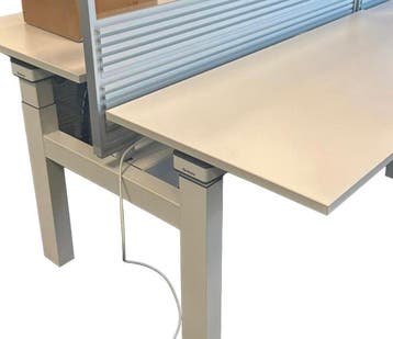 Steelcase Duo Zit Sta Bureau - Model Ology, Verzenden, In hoogte verstelbaar, Zo goed als nieuw