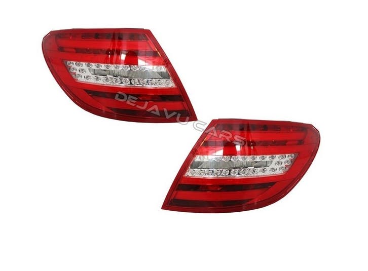 Facelift Look LED Achterlichten voor Mercedes Benz C-Klasse, Auto diversen, Tuning en Styling, Ophalen of Verzenden