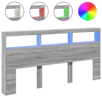Hoofdbord 200cm met LED | Tweede kansje | OP = OP, Verzenden