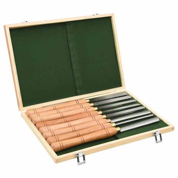 vidaXL 8-delige draaigereedschapsset HSS, Verzenden, Nieuw