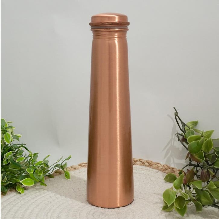 Puur koperen waterfles toren mat ± 850 ml (zware uitvoering), Sports & Fitness, Produits de santé, Wellness & Bien-être, Enlèvement ou Envoi