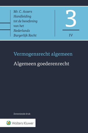 Algemeen goederenrecht / Asser-serie / 3-IV 9789013153576, Boeken, Verzenden, Zo goed als nieuw