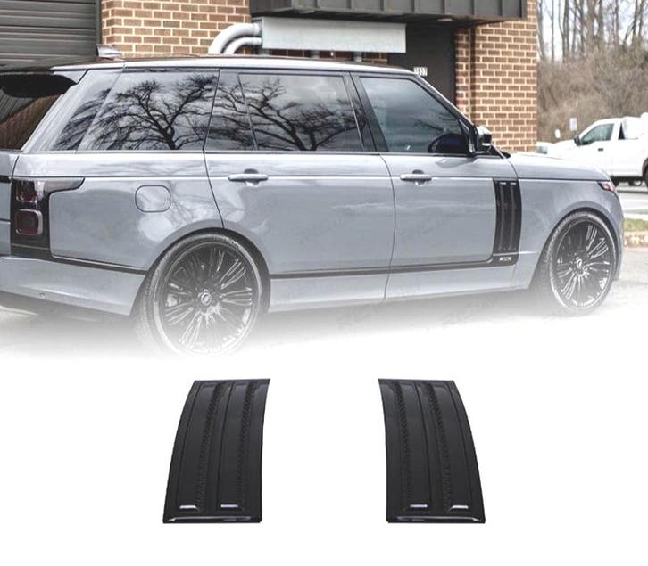 GRILLE POUR RANGE ROVER VOGUE 13-17 LOOK SVO NOIR BRILLANT, Auto-onderdelen, Carrosserie, Verzenden