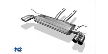 FOX VW Touareg type 7L einddemper uitgang rechts/links - 2x8, Verzenden, Nieuw