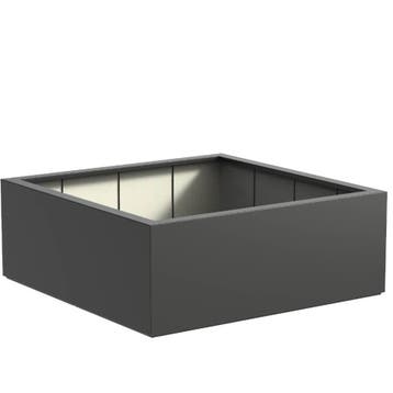 Polyester plantenbak 160x160x60cm - Met bodem, Tuin en Terras, Kunststof, 100 cm of meer, Vierkant, Nieuw