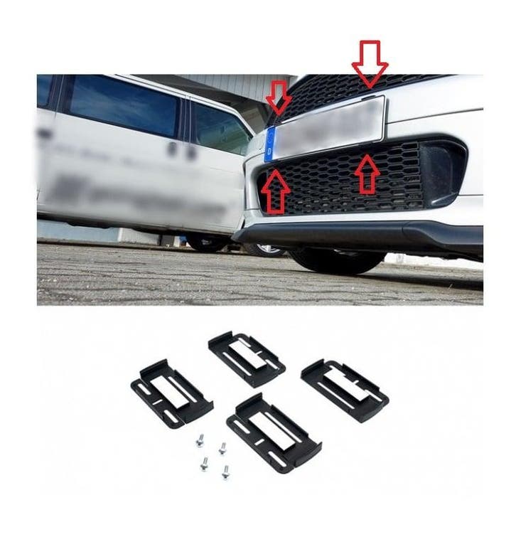 Simple fix Frameloos kentekenplaat houder - Made in Germany, Autos : Divers, Tuning & Styling, Enlèvement ou Envoi