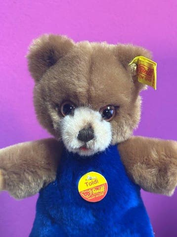 Steiff: Teddybeer Toldi 1983-1984, EAN 6242/20 - Ours en
