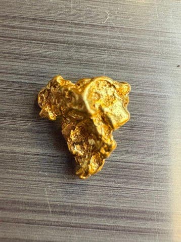 Goud Goud nuggets- 0.14 g - (1), Verzamelen