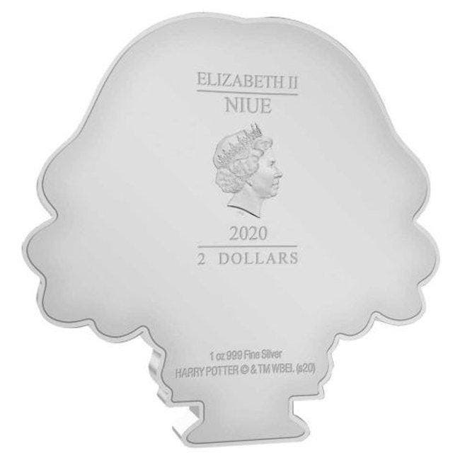 Niue. 2 Dollars 2020 1 oz $2 NZD Niue Silver Hermione, Postzegels en Munten, Edelmetalen en Baren