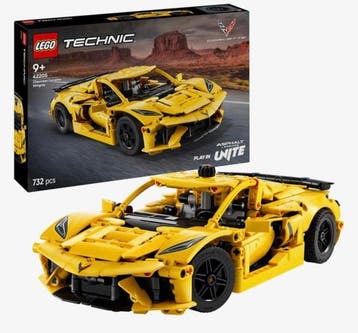 Lego Set - 42205 - Technic - Chevrolet Corvette Stingray, Nieuw