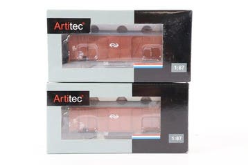 Artitec H0 - 20.165.06-07/20.165.06-08 - Wagon de, Hobby & Loisirs créatifs, Trains miniatures | HO